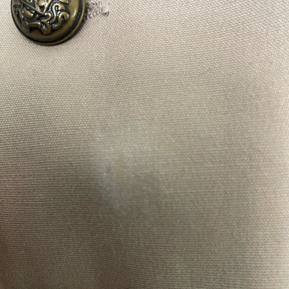 Apostrophe cream/buff military style jacket - Picture 6 of 10